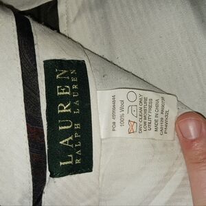Ralph Lauren suit jacket and pants